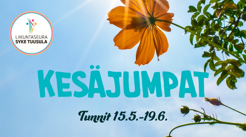 Kesäjumpat 15.5.-19.6.