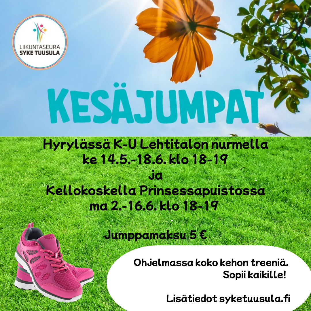 Kesäjumpat / Ulkotreenit